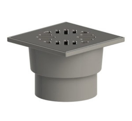 110 трап с вертик. спуском ПП, решетка 150*150 нерж. сталь ТП 104.110-150VSHs ТАТПОЛИМЕР