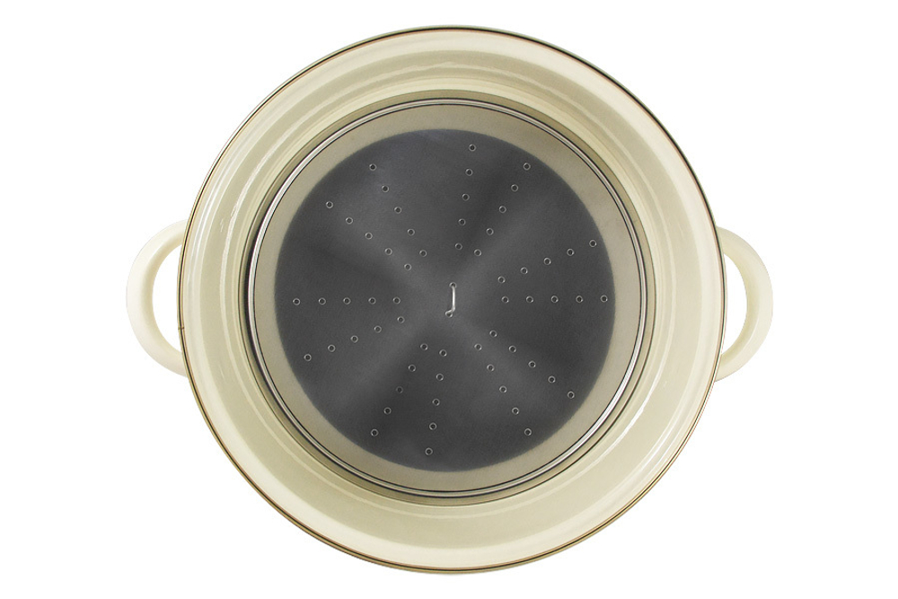 Кастрюля со вставкой-пароваркой 6.5л 24см Ejiry Прованс