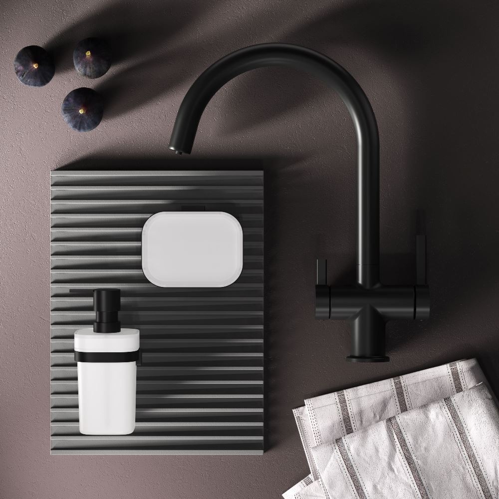 Смеситель для кухни с каналом для питьевой воды, C-излив AM.PM Func F8F07722