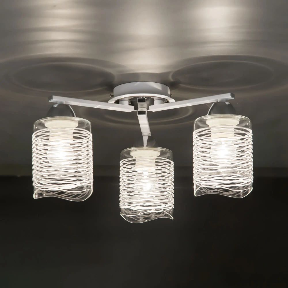 Citilux Лора CL146137 Люстра потолочная Белая