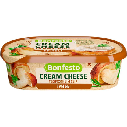 Cыр Bonfesto Cream Cheese грибы 65% 140 гр