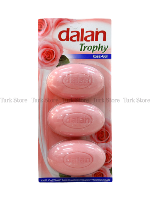 Твердое мыло Dalan "Роза" (3*90 гр)