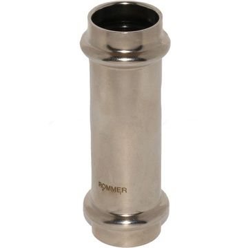 Муфта Rommer 15 мм надвижная из нержавеющей стали (RSS-1019-000015)