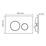 Унитаз подвесной WasserKRAFT Berkel 10TLT.010.ME.MG02.H001 безободковый, с инсталляцией Aller 10, с крышкой микролифт, белый/кнопка золото матовое