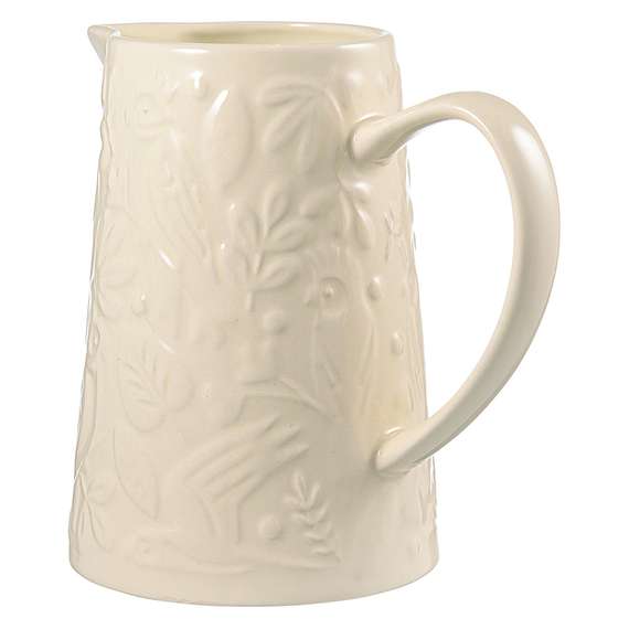 Кувшин birds of paradise, 980 мл, кремовый