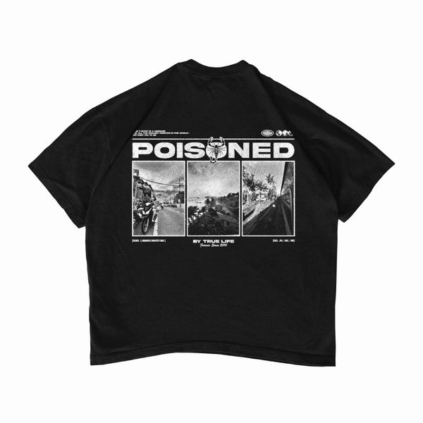 Футболка Poisoned черная - фото 2