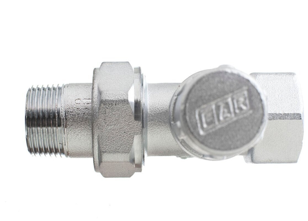 FAR FV 1400 34 клапан(вентиль) запорный прямой 3/4" НР(ш) х 3/4" ВР(г)