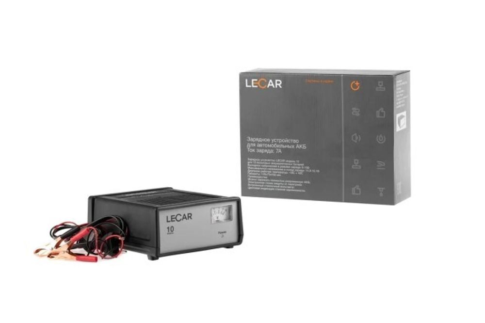 Устройство зарядное LECAR 10 12В 0-7 А (LECAR)