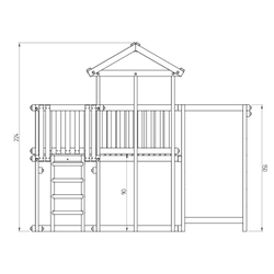 Домашний игровой комплекс ДК5Р Можга красная звезда
