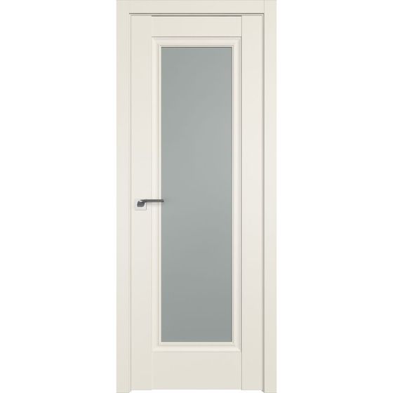 Фото межкомнатной двери unilack Profil Doors 2.35U магнолия сатинат стекло матовое