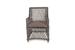 "Латте" плетеное кресло из искусственного ротанга, цвет графит