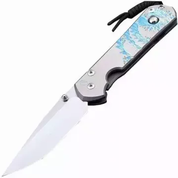 Складной нож Chris Reeve Large Sebenza L21-1112P с клинком из стали CPM-S35VN, рукоять титан
