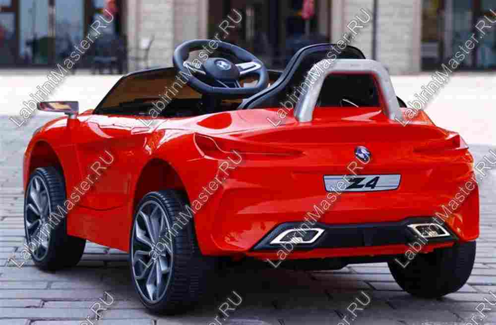 Детский электромобиль "BMW Z4" красный