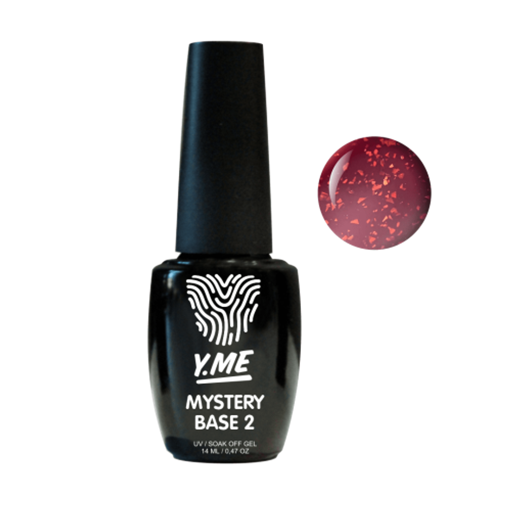 Y.me Камуфлирующая база Mystery 02 (витражный), 14мл