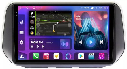 Магнитола для Hyundai Santa Fe 4 2018-2020 - FarCar 1124M монитор 10.36" 2K QLED на Android 13, ТОП процессор, CarPlay, 4G SIM-слот