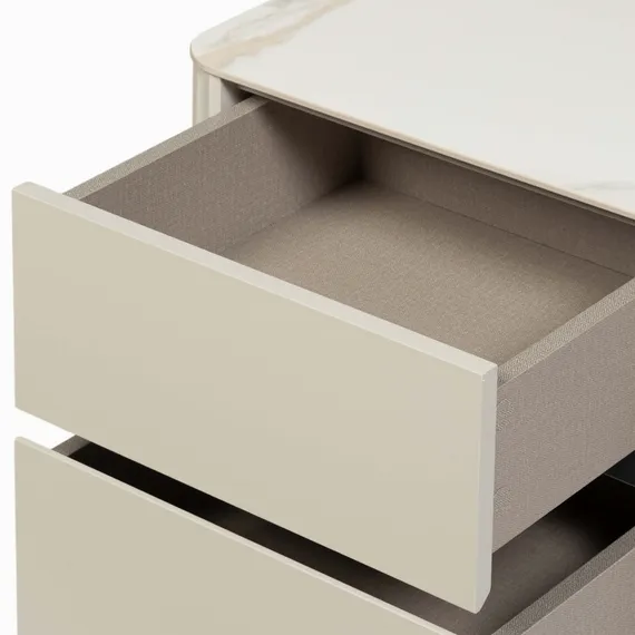 Прикроватная тумба Koios, белая керамика