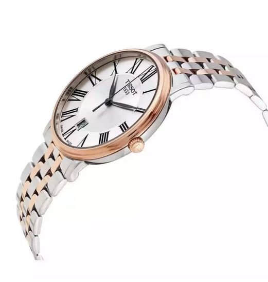 Tissot T122.410.22.033.00 Мужские швейцарские часы T-Classic (Carson Premium) вид сбоку