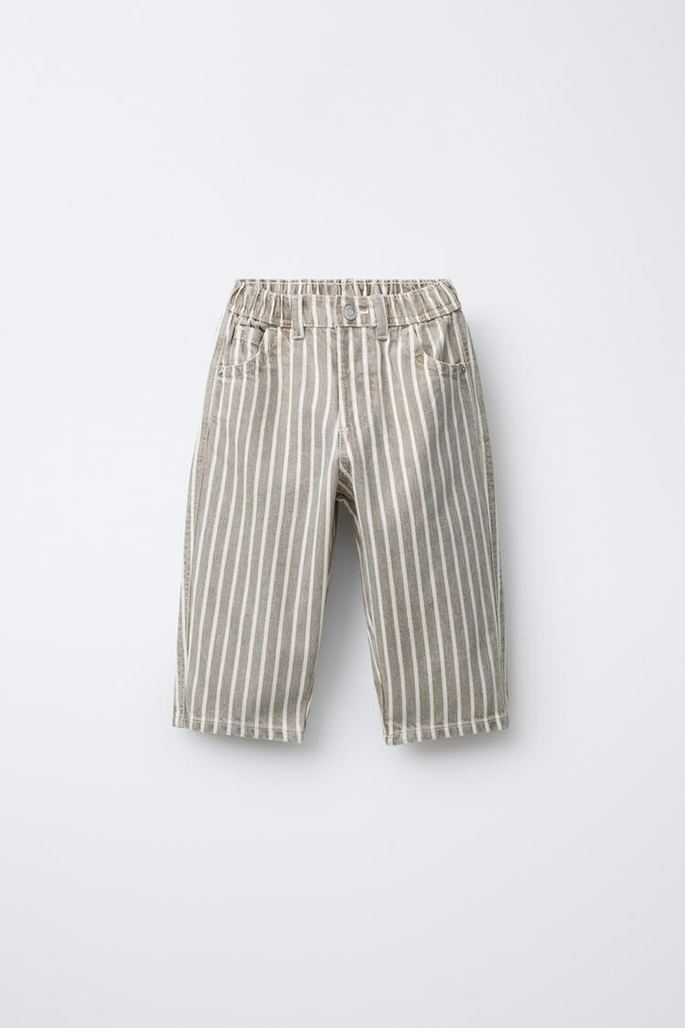 ZARA БРЮКИ BAGGY В ПОЛОСКУ, ПОЛОСКИ