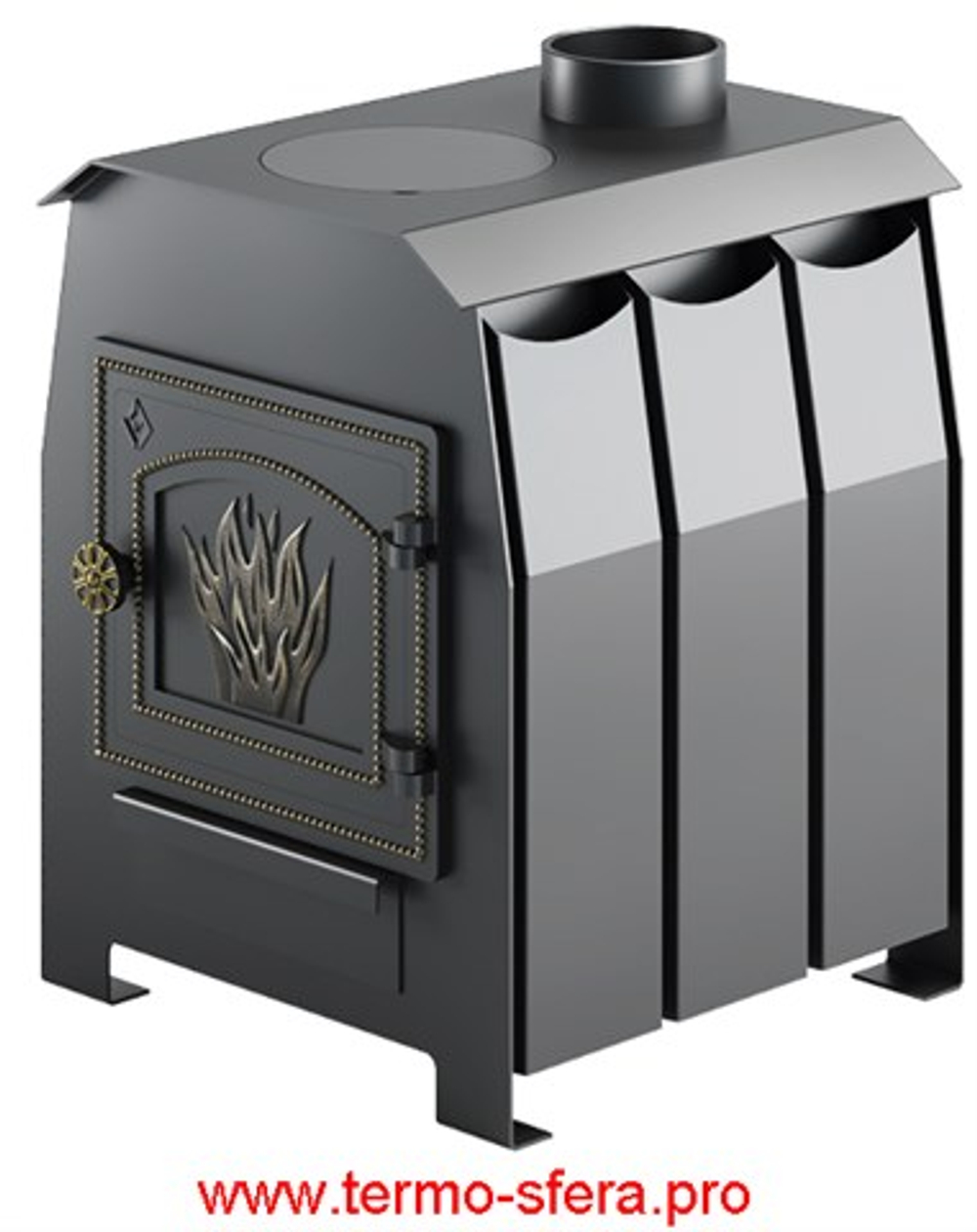 Печь отопительная Везувий "Комфорт 70" (ДТ-3)