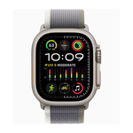 Apple Watch Ultra 2 49mm (2023) Titanium Case with Green/Gray Trail Loop S/M