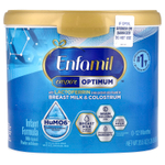 Enfamil, Enspire Optimum ™, смесь для младенцев, порошок на основе молока с железом, для детей от 0 до 12 месяцев, 581 г (20,5 унции)