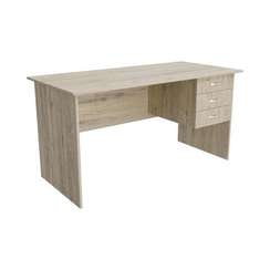 Стол письменный с 3 ящ.(правый) Континент СФ223 Дуб Кронберг 1500х700х750 мм