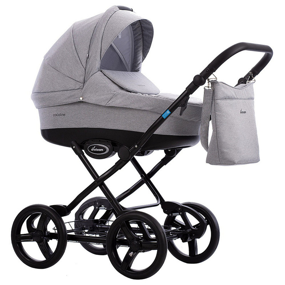 Детская коляска AroTeam Cocoline 2 в 1 12 св.серый