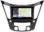 Магнитола для Hyundai Sonata 2010-2013 (YF) - Carmedia OL-9716 (кнопки и крутилки) Android 13, TS20, 6+128Гб, CarPlay, 4G SIM-слот