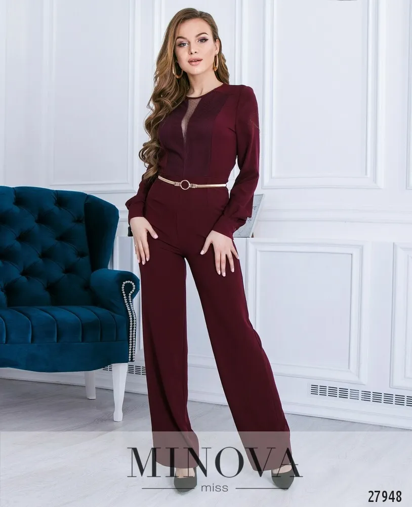 Комбинезон 4001-бургунди Minova