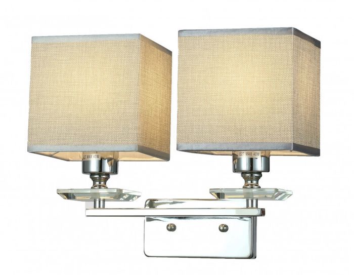 Бра Lumina Deco LDW 17100-2 CHR