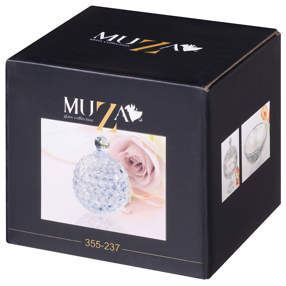 ИКОРНИЦА 130 МЛ. 8.5*8.5 СМ. ВЫСОТА=11 СМ. КОЛЛЕКЦИЯ "MUZA" (КОР=36ШТ.)