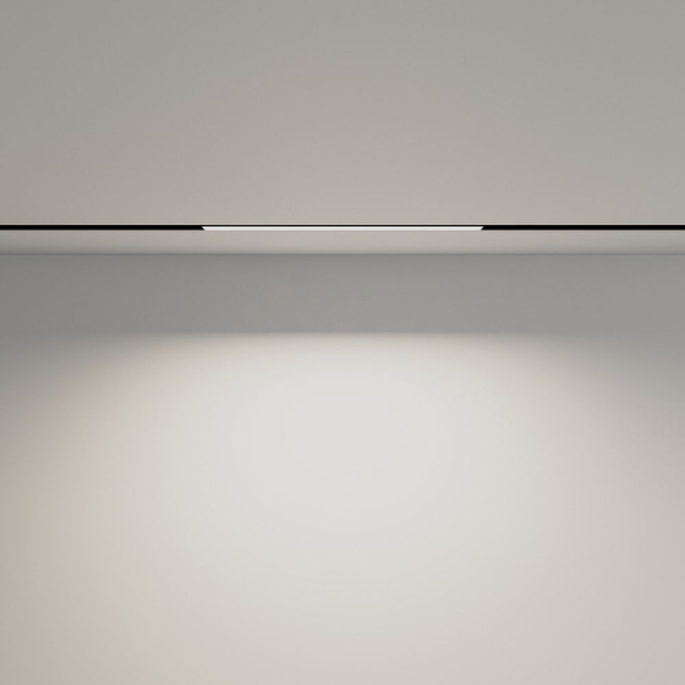 Магнитный трековый светильник ЭРА TRM20-1-30-10W3K BK светодиодный 30см 10Вт 3000К черный для системы NOVA | Магнитные трековые светильники