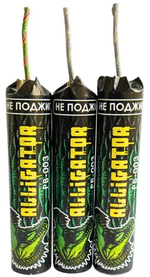 PB-003 Петарды "ALLIGATOR" (вспышка + взрыв) (9 грамм) (1 упаковка / 10 штук)