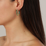 Серьги Dyrberg Kern HOLLY SG GREEN 390107