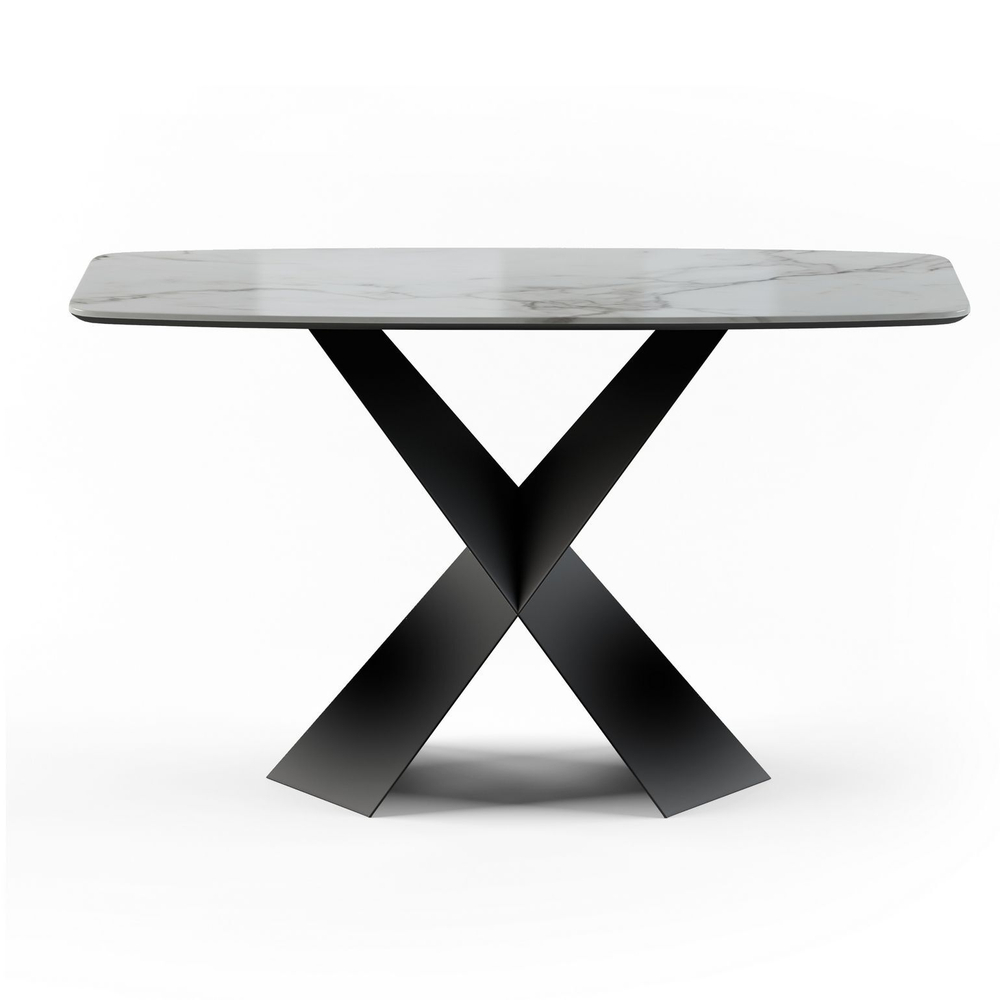 Консоль Tyler 130 керамика глянцевая, белая