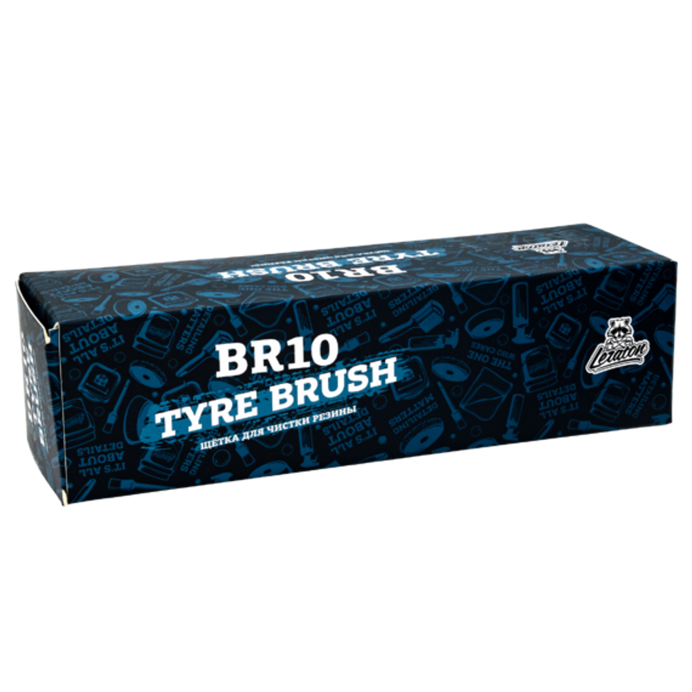 Щетка для чистки резины LERATON TYRE BRUSH BR10