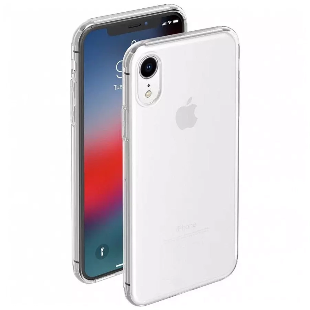 Чехол силиконовый для iPhone Xr прозрачный