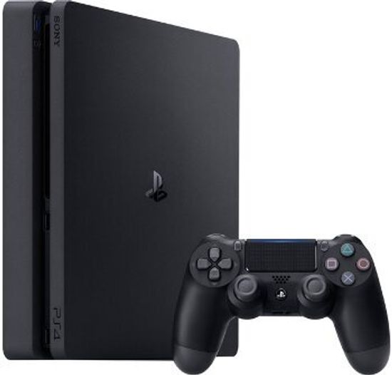 Sony PlayStation 4 Slim 500Gb Black + 3 игры (Gran Turismo™  SPORT Spec 2, Ratchet & Clank™,  Horizon Zero Dawn™ Complete Edition))