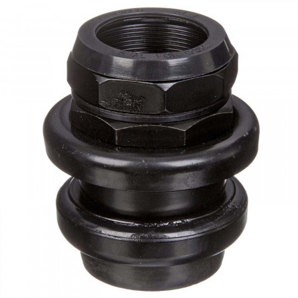 Рулевая колонка, KL-B206, 1 1/8" Standard (34 мм), резьбовая, KENLI, черная