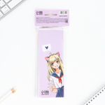 Подарочный набор 2 карандаша и блокнот «Anime girl»