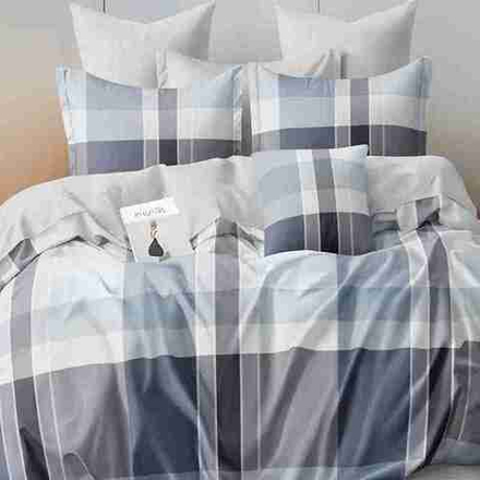 Комплект постельного белья "АВТ. 736", сатин, 100% хлопок, Россия. Пододеяльник на молнии!!!