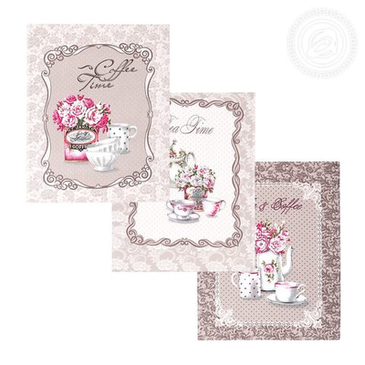 Набор полотенец из рогожки "Прованс" нпкр.45.60 АРТ ДИЗАЙН 45*60