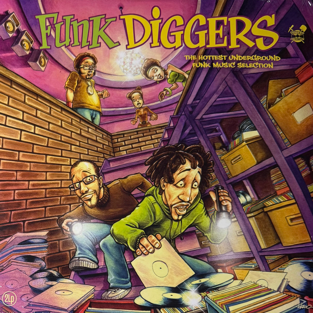 Сборник Funk Diggers 2LP (Франция 2021г.)
