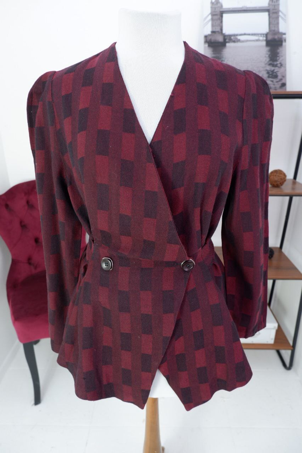 Жакет шерстяной 46 размер