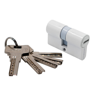 Цилиндр MORELLI HS60C W кл/кл белый перф.кл.