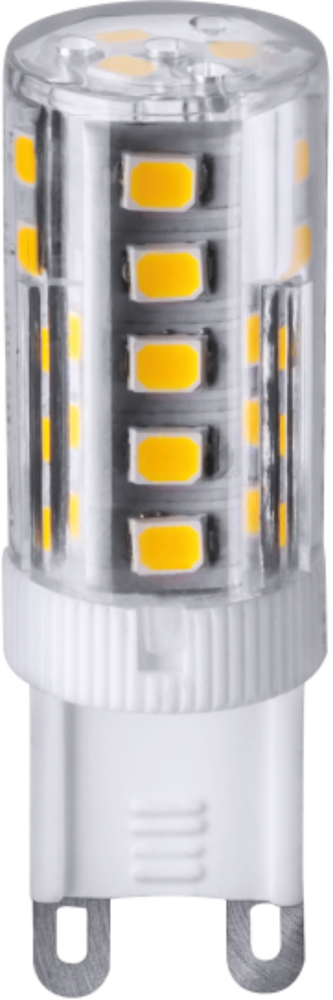 Лампа светодиодная 5.5W G9 4000K 220V AC Ceramics16*49mm (LED PREMIUM G9-220V-5.5 W-NW CR) Включай