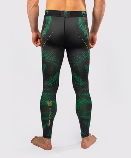 Тайтсы Venum Matupa Black/Green/Gold