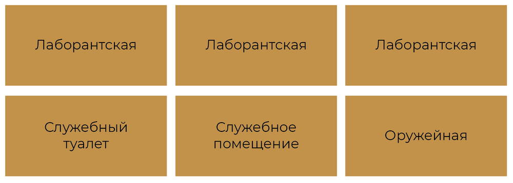 Навигационная табличка для кабинетов 200х100 мм