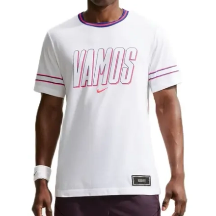 Теннисная футболка Nike Court Dri-Fit Carlos - white