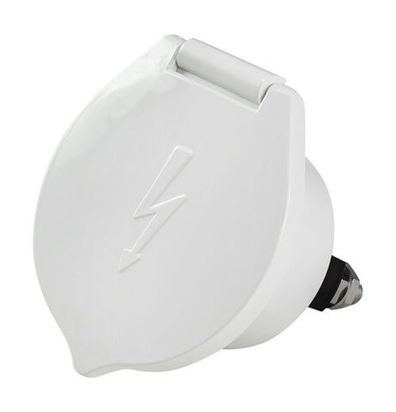 Выключатель массы  Heavy Duty судовой врезного монтажа, белый